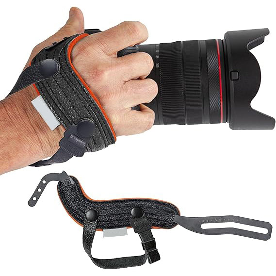 Camera Wrist Strap V2 – With Snap Button and Optional Wrist Strap – Compatible