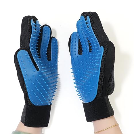 Exfoliating & Massage Shampoo Gloves – Hair Growth Stimulating Scalp Scrub Mitts