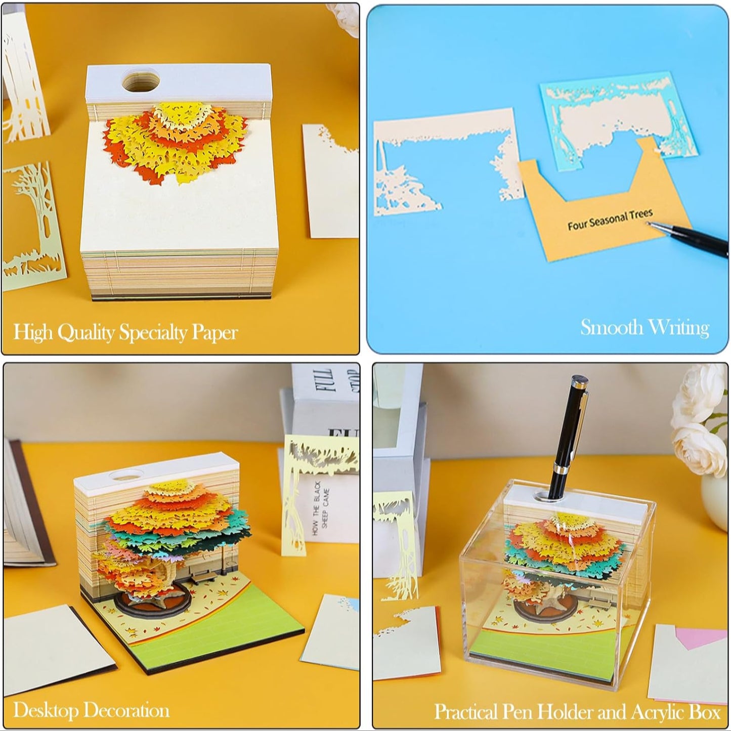 Titanic 3D Sticky Note Pad with LED Light – DIY Paper Art Desk Decoration & Gift