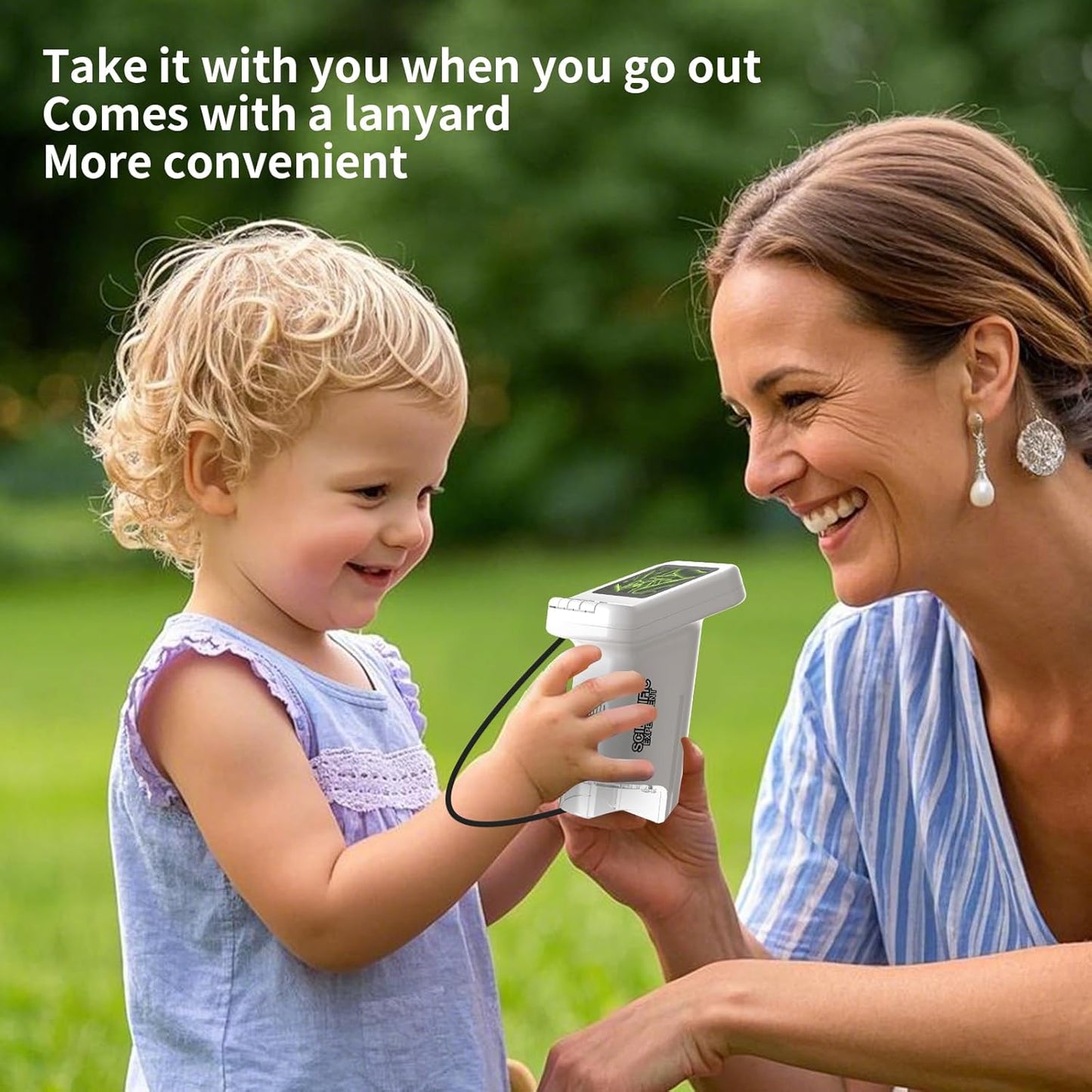 1200X Kids Microscope – STEM Digital Science Kit with 2" LCD Screen