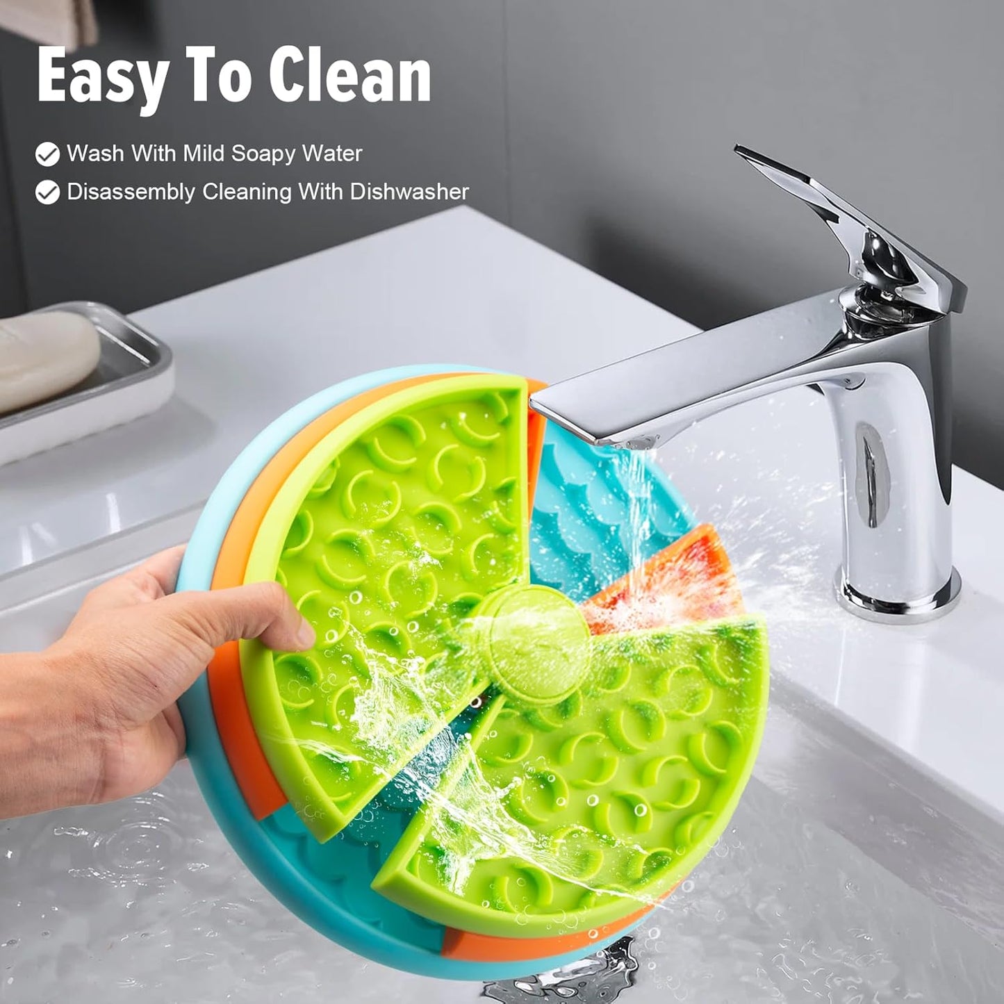 Slow Feeder Dog Bowl – 3-Tier Puzzle Design | Anti-Slip Interactive Feeding Toy for Small/Medium/Large Dogs