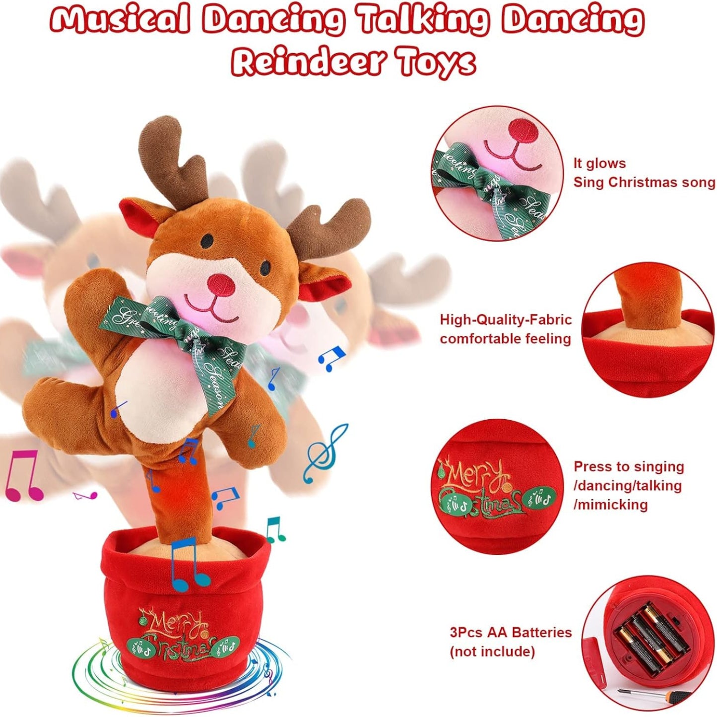 Dancing Giraffe Plush – Sing, Dance, Repeat & Light Up