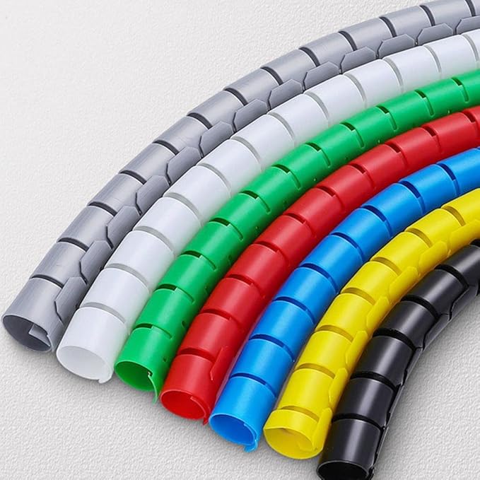Spiral Cable Protector – Flexible Wire Management Sleeve for Cable Protection and Insulation