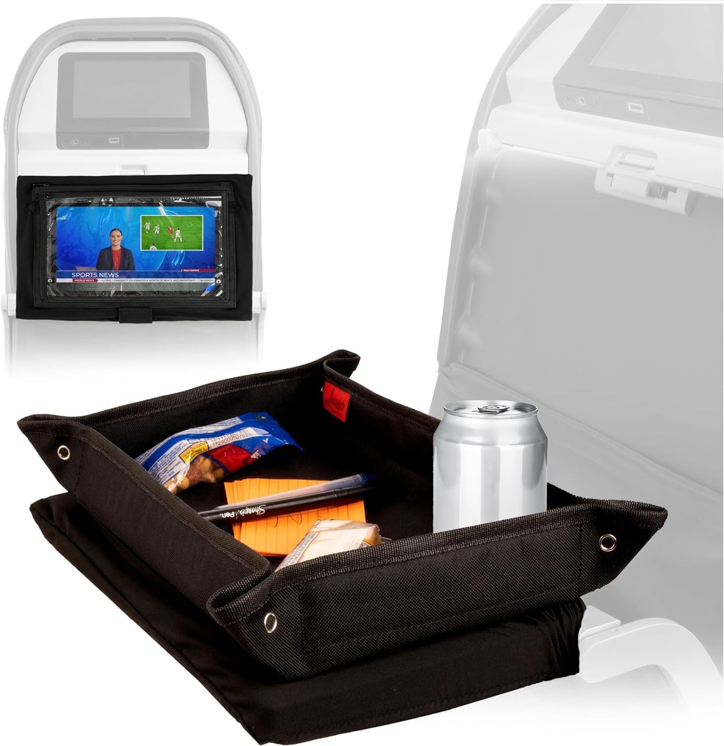 Airplane Tray Table Cover (with Pocket, for Toddlers & Kids)