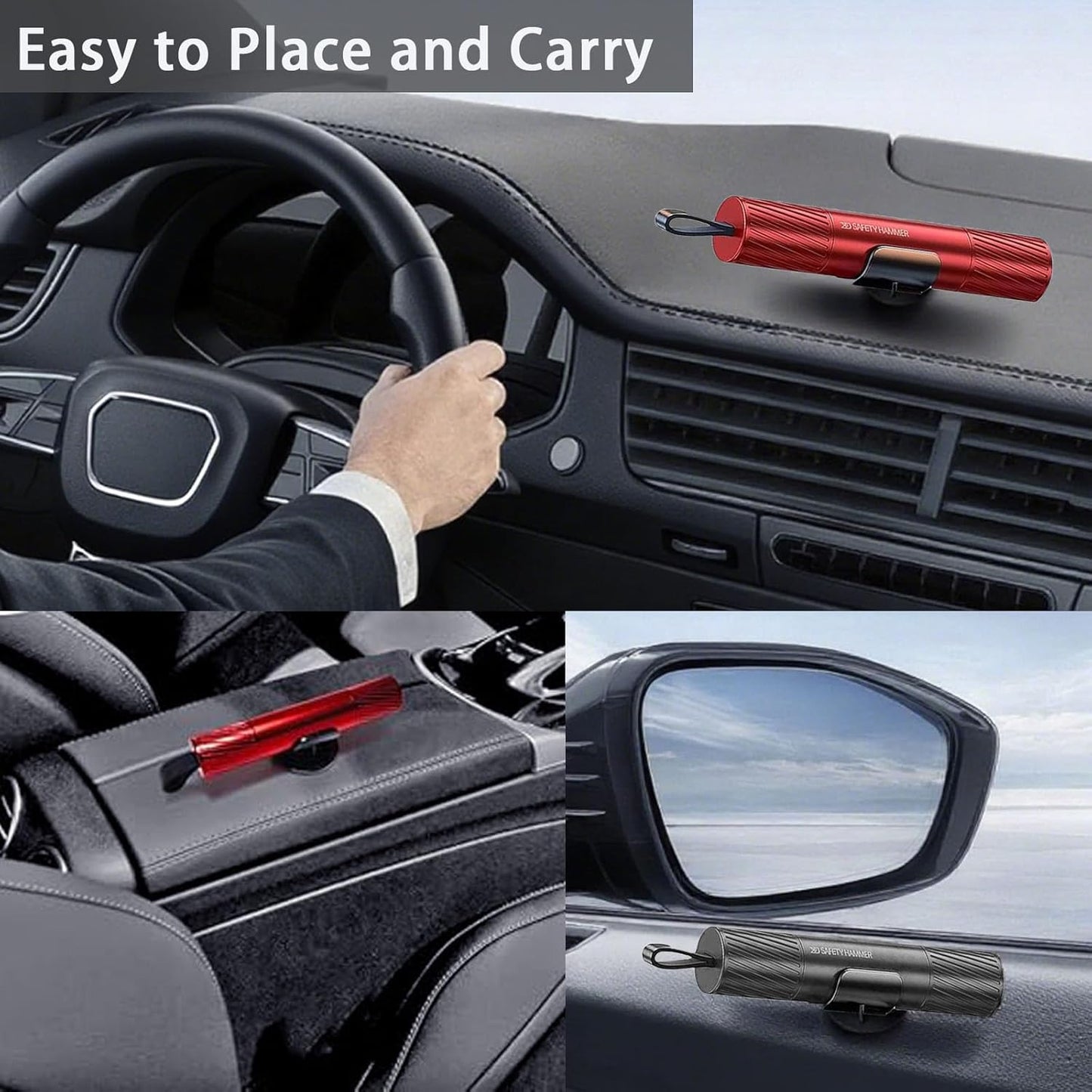 Car Emergency Escape Tool | Window Breaker & Seatbelt Cutter