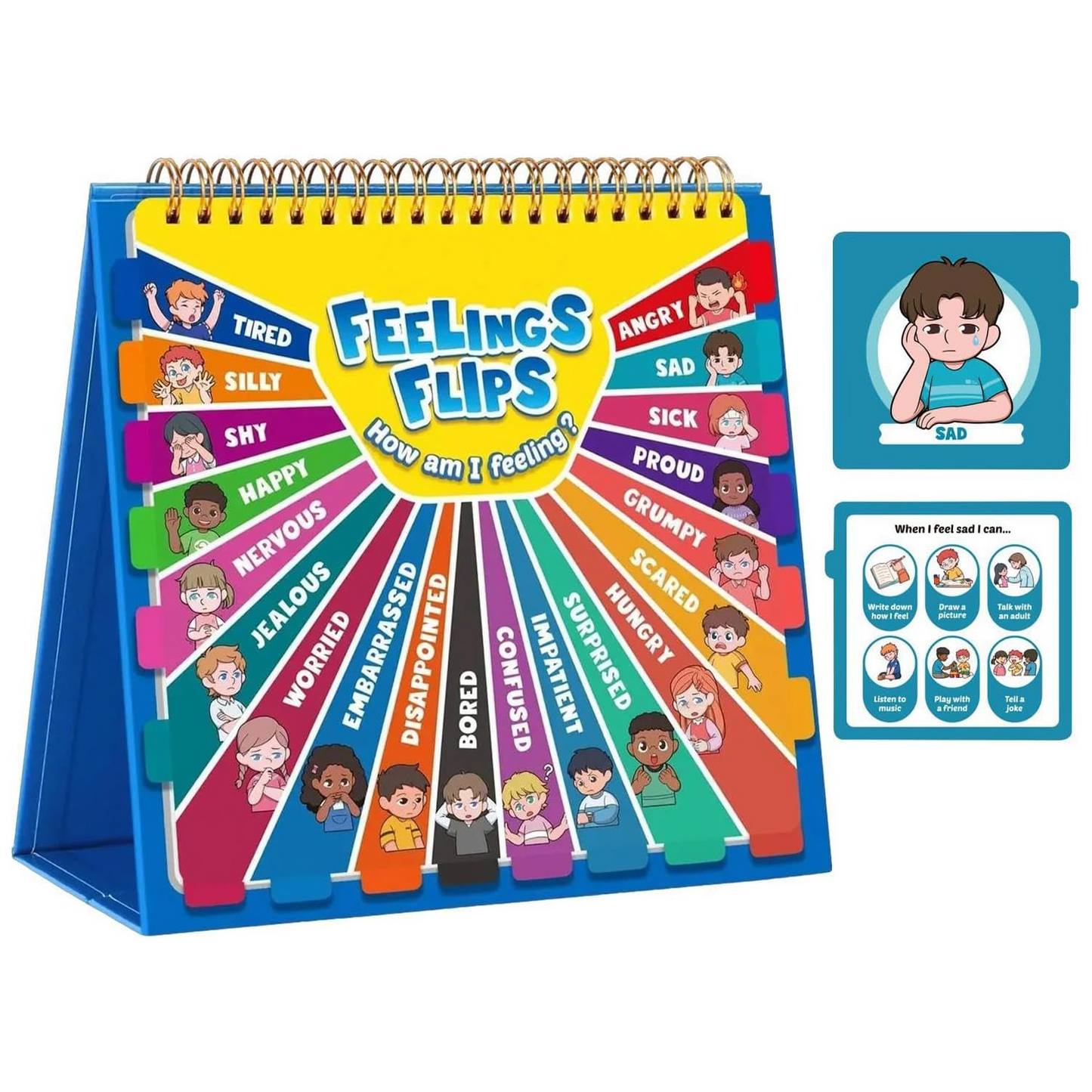 Feelings and Emotions Flipbook – Fun & Educational Emotional Regulation Tool for Kids