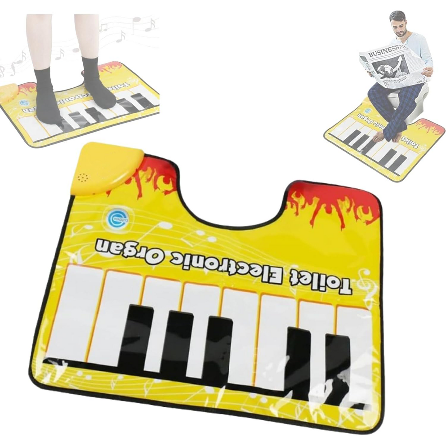 Bathroom Electronic Piano Mat – Musical Art Carpet for Fun and Relaxation
