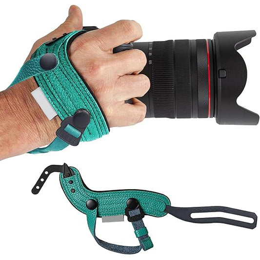 Camera Wrist Strap V2 – With Snap Button and Optional Wrist Strap – Compatible