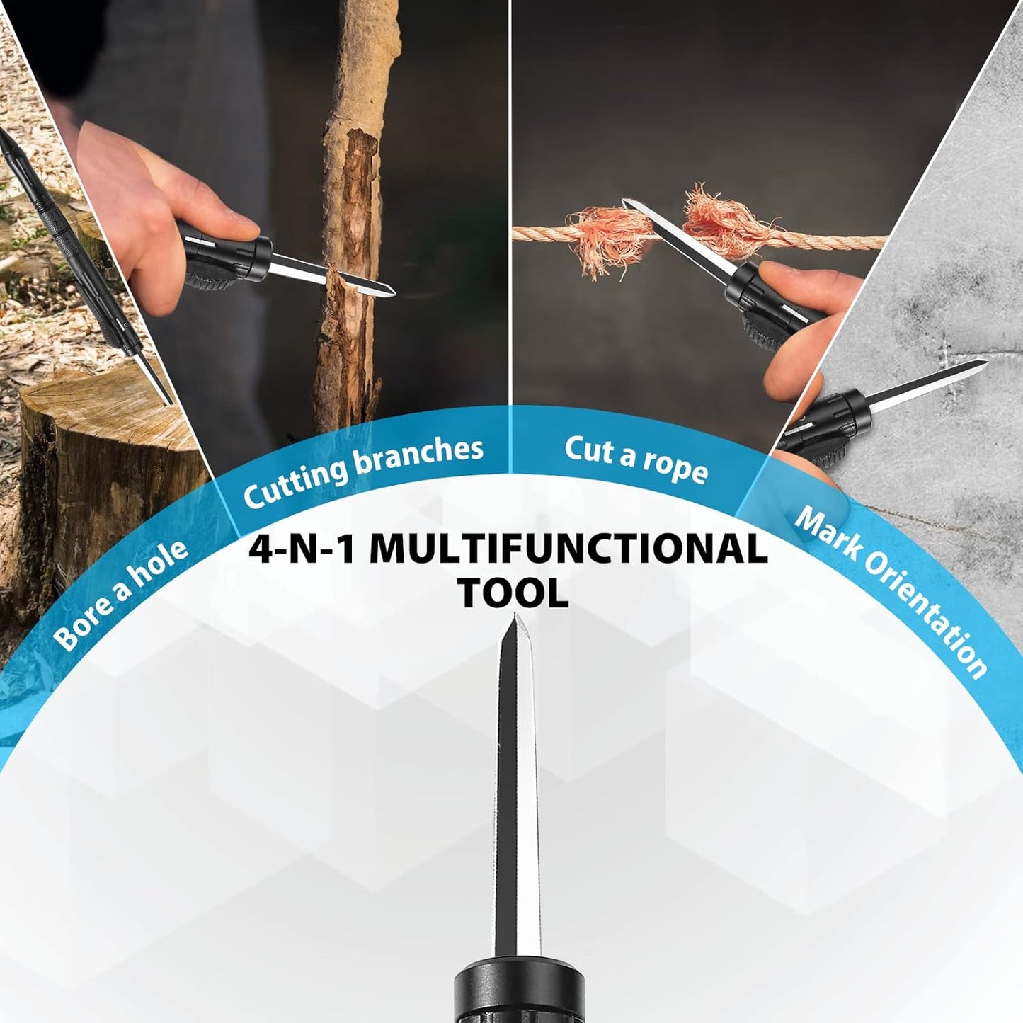 Tactical OTF Pen Knife – Concealed Self-Defense Pen with Quick-Deploy Blade