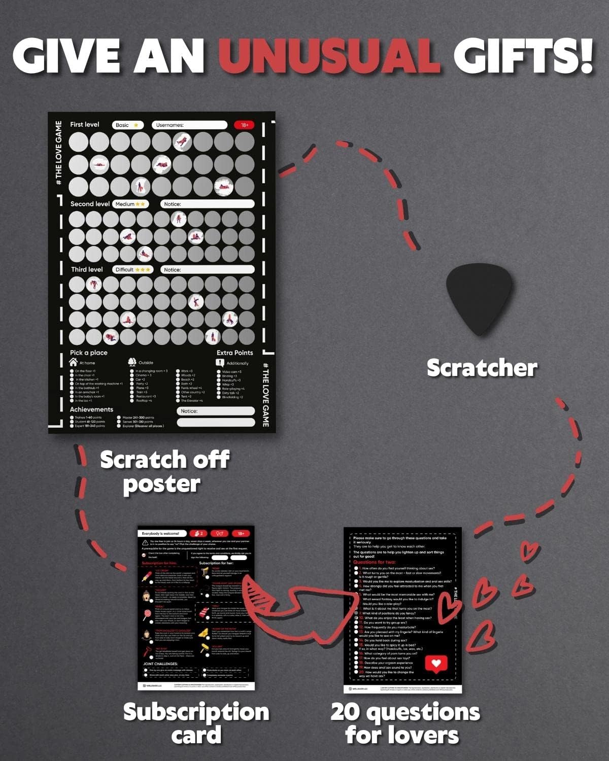 The Love Game – Adult Couple’s Game for Intimacy and Fun