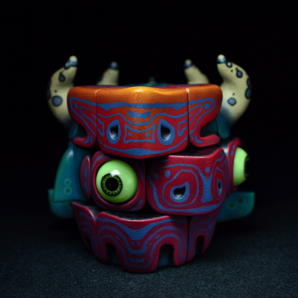 Art Monster Sculpture Rubik's Cube Toy – A Puzzle That’s Also Art