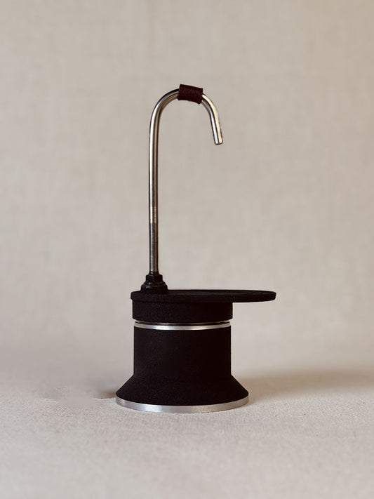 Moka Pot with Lid – Classic Espresso Maker | 50ml Capacity