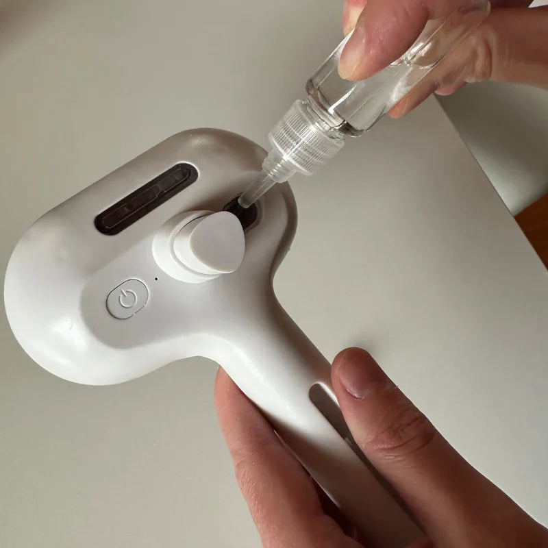 Spray Brush – Pet Grooming & Hair Care with Refillable Bottle