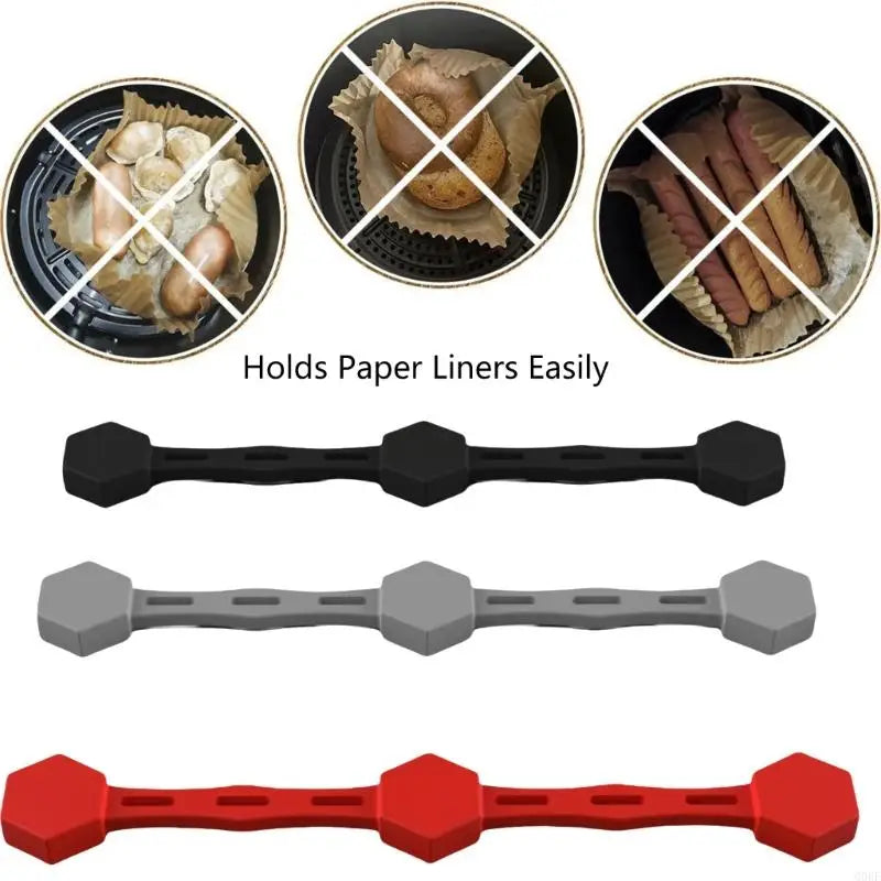 Removable Air Fryer Magnetic Chart with Silicone Buckle | Reusable & Scratch-Free Design