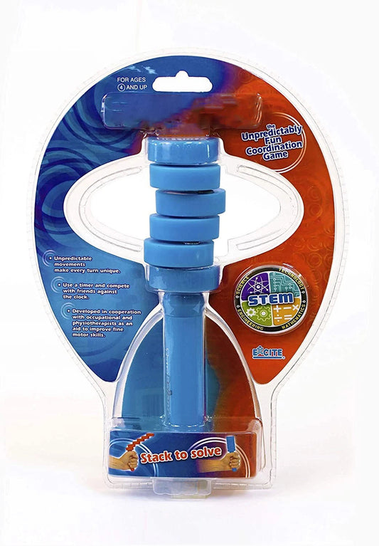 Coordination Balance Toy for Adults & Kids – Improve Fine Motor Skills | Fun Training | Blue