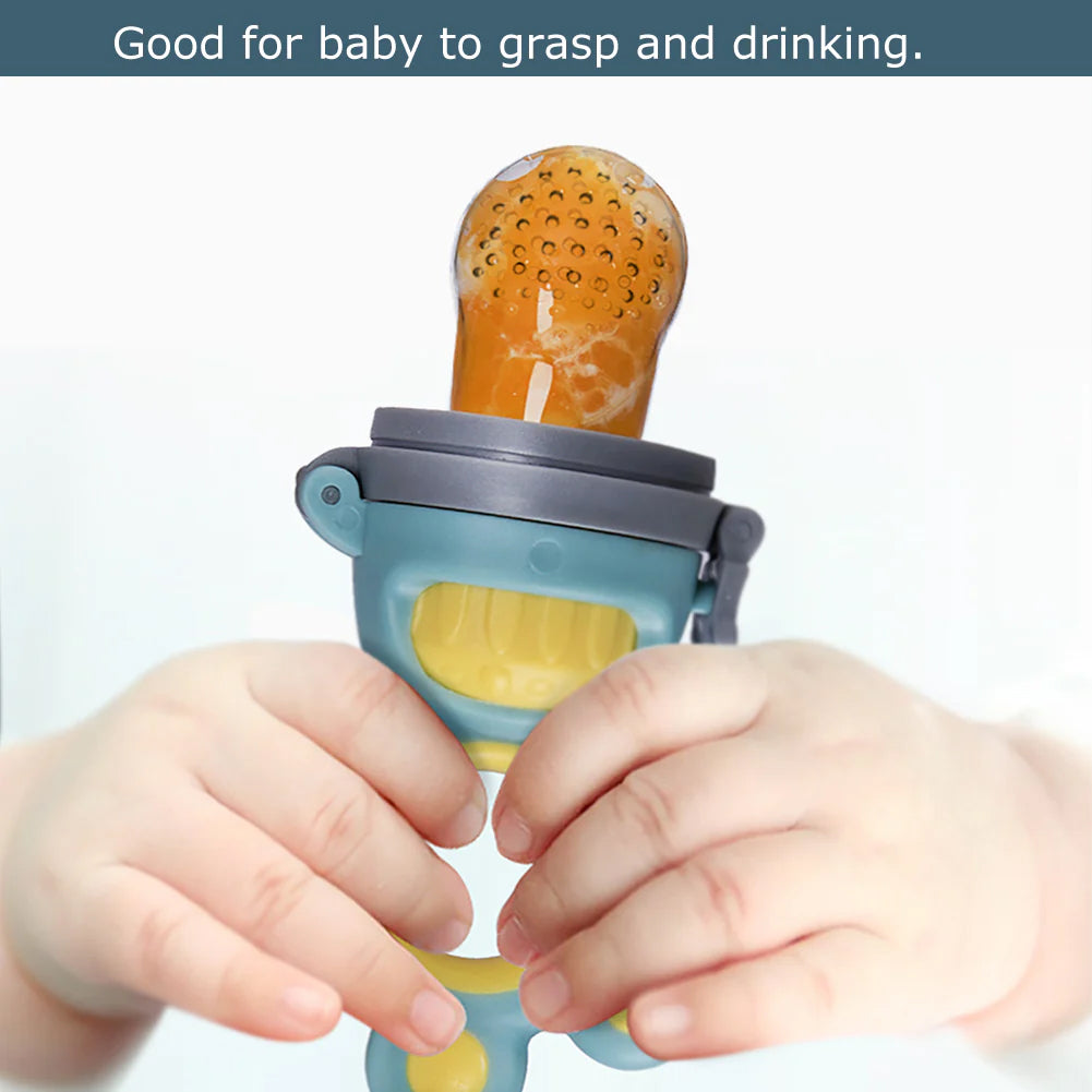 Baby Fruit Food Feeder Pacifier Set – 2 Pack Teething Toys