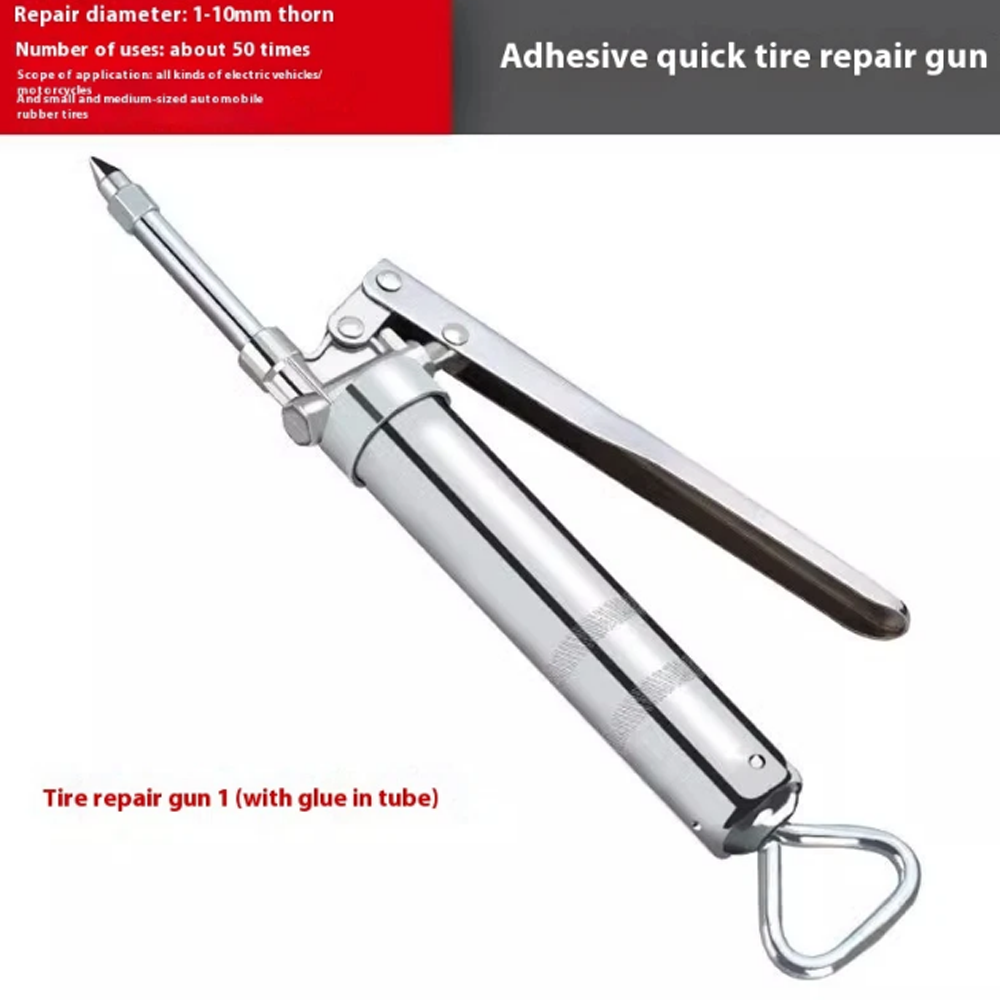 Tire Repair Gun Car Tire Quick Repair Set Internal Rubber Strip Emergency Tool-