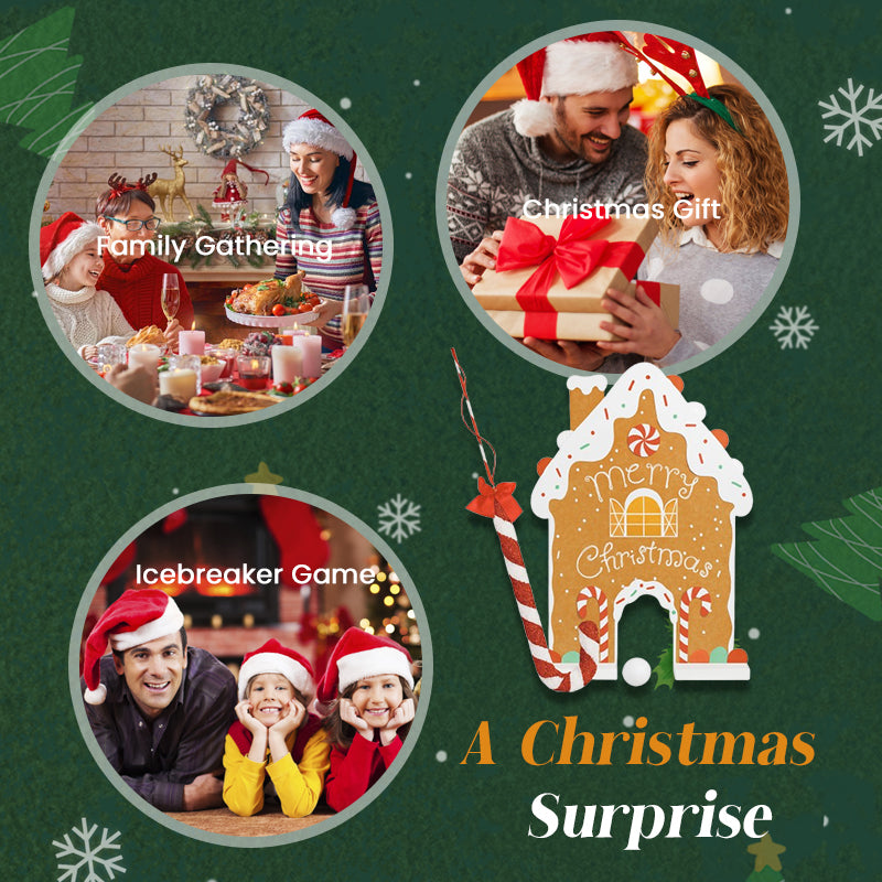 Gingerbread Golf Game Set – Bring Holiday Fun to Every Home