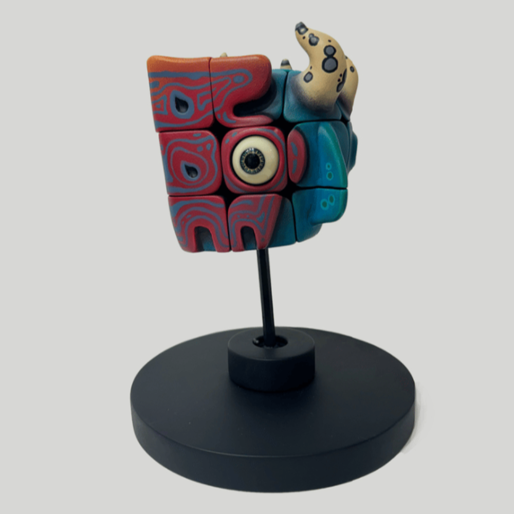 Art Monster Sculpture Rubik's Cube Toy – A Puzzle That’s Also Art