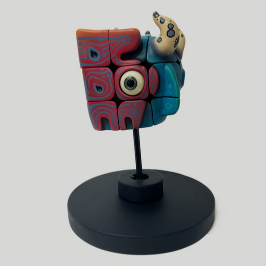 Art Monster Sculpture Rubik's Cube Toy – A Puzzle That’s Also Art