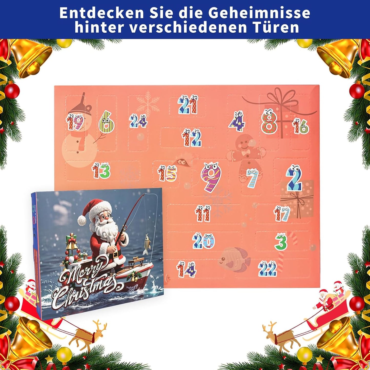 Fishing Advent Calendar 2025 – Christmas Lure Gift Set