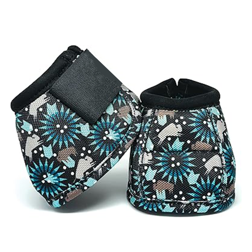 Ballistic Overreach Bell Boots – Durable, Comfortable & Quick-Wrap Protection for Horses
