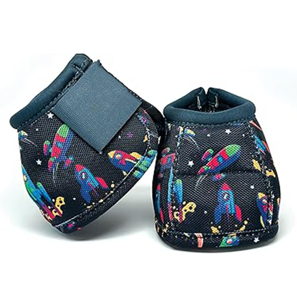 Ballistic Overreach Bell Boots – Durable, Comfortable & Quick-Wrap Protection for Horses