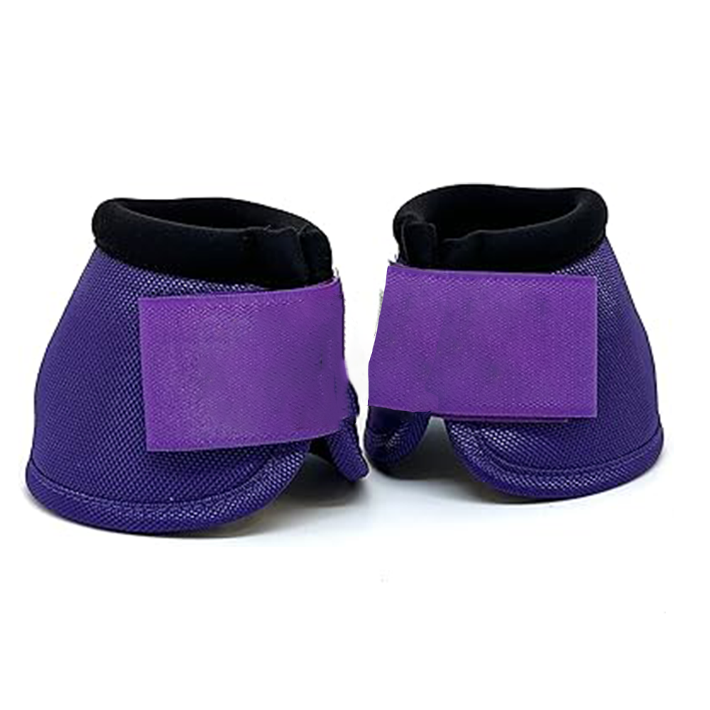 Ballistic Overreach Bell Boots – Durable, Comfortable & Quick-Wrap Protection for Horses