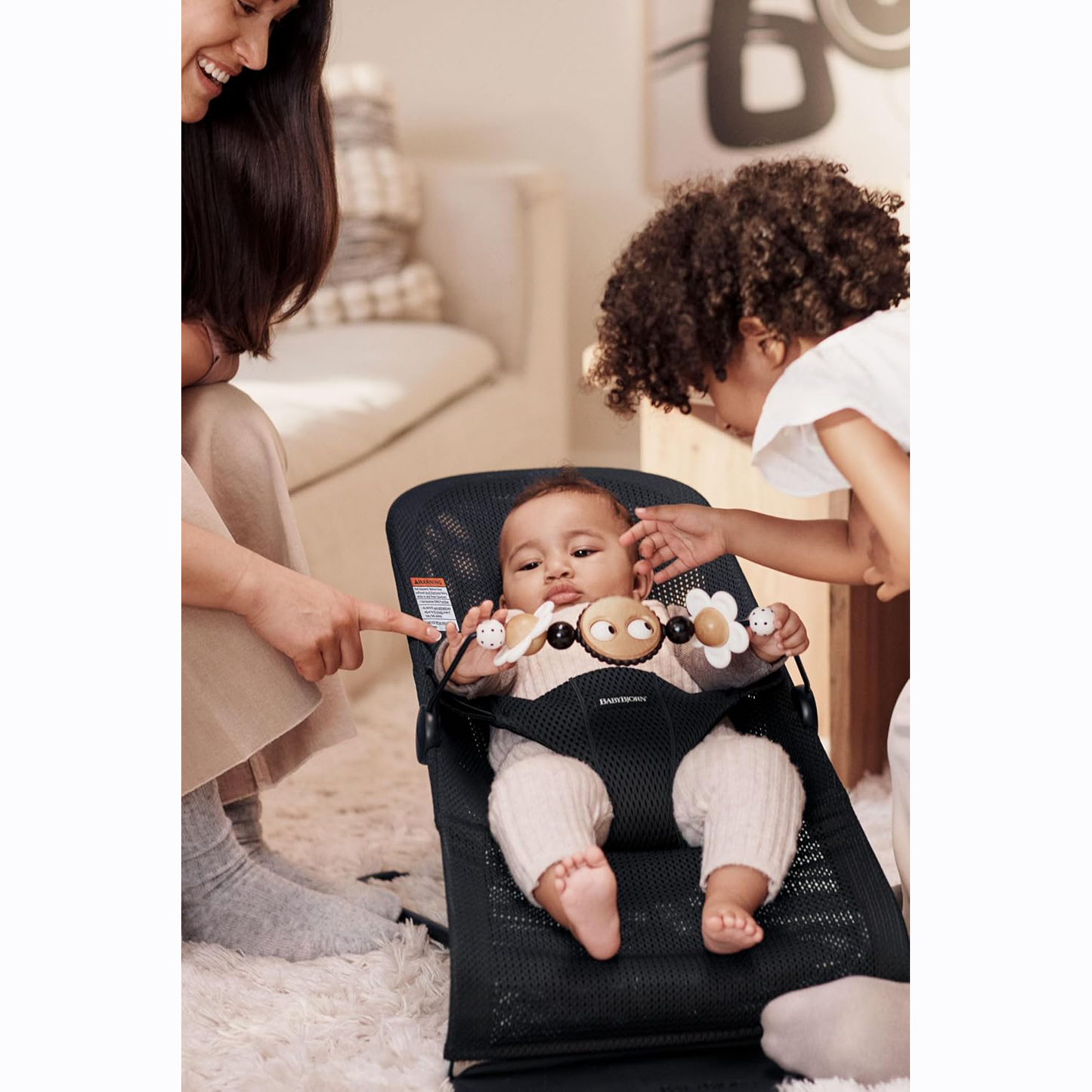 Baby Bouncer Toy – Fun Activity Bar for Infants