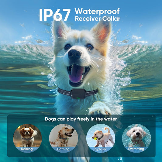 Dog Shock Collar for 2 Dogs – 4500FT Training e-Collar