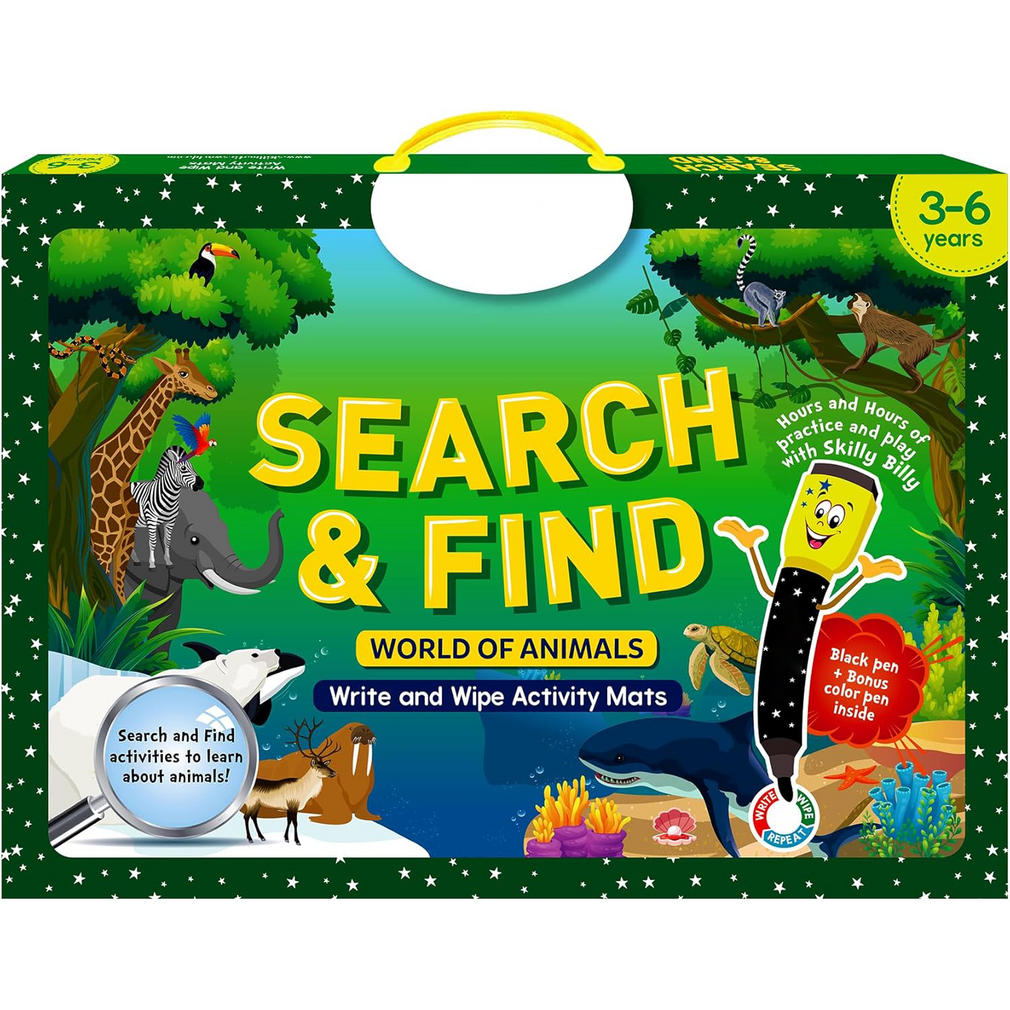 Search & Find Educational Game – Reusable Preschool Learning Activity