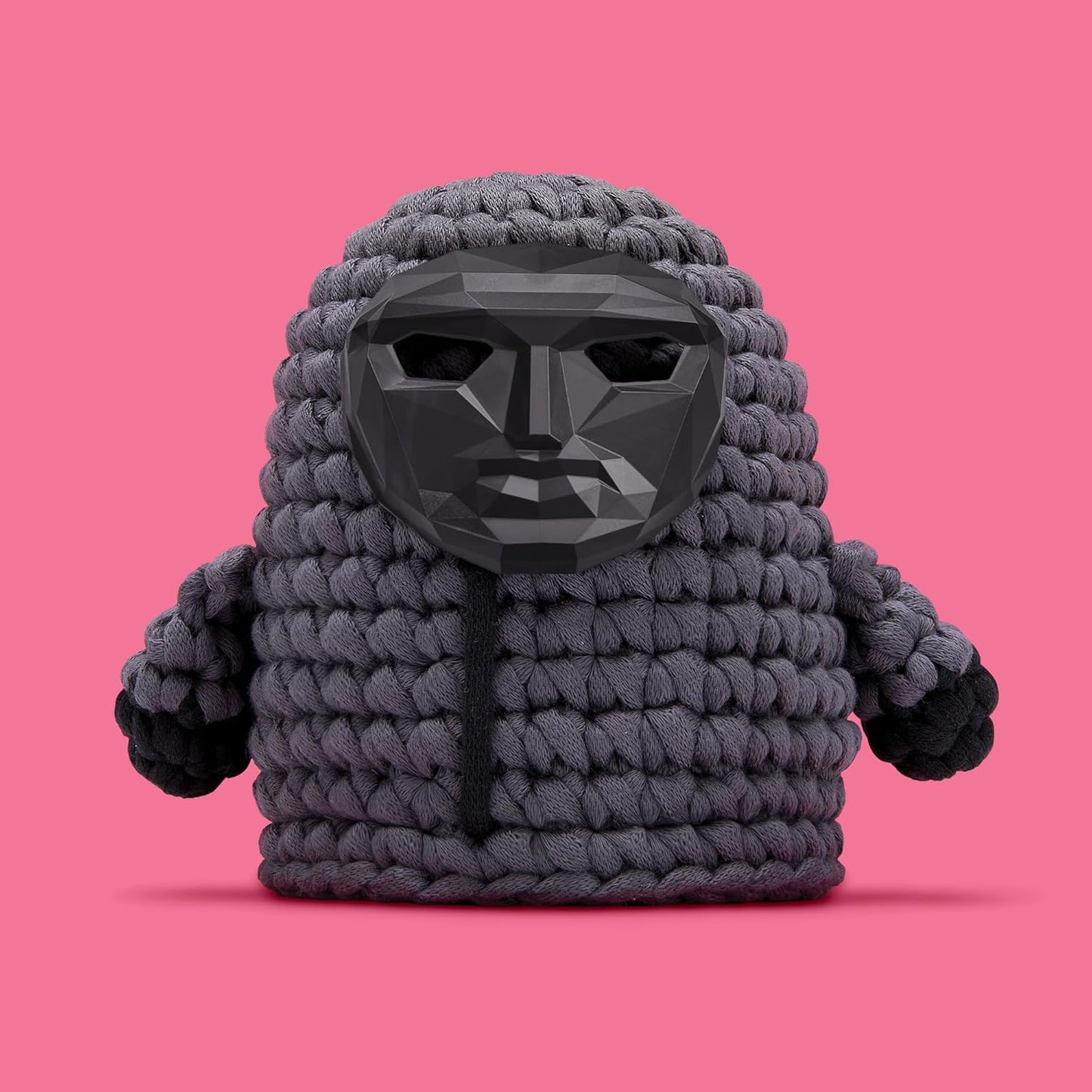 Beginner Crochet Kit – Squid Game Guard Character