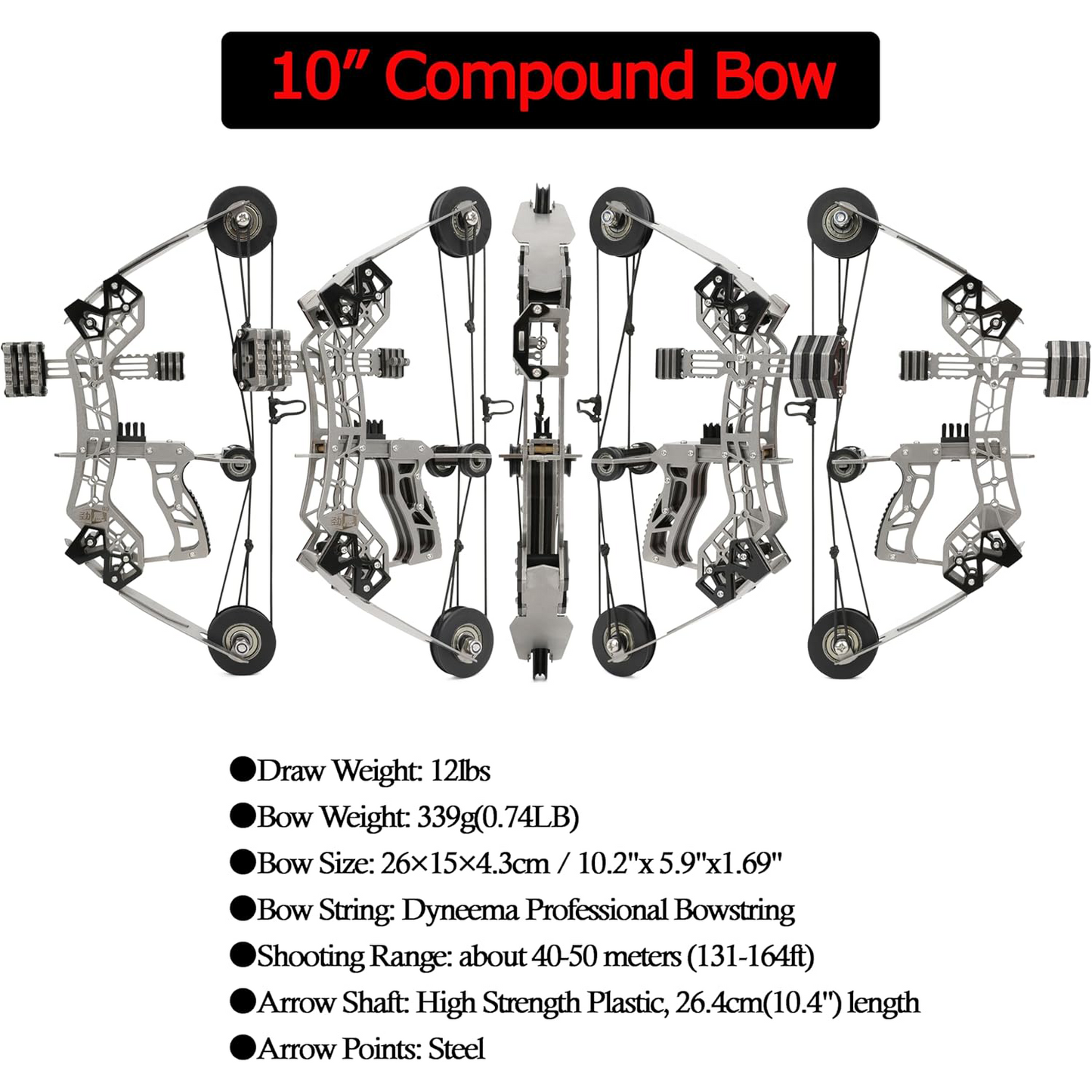 Compound Bow Archery Set – Durable Training Bow for Outdoor Shooting & Hunting
