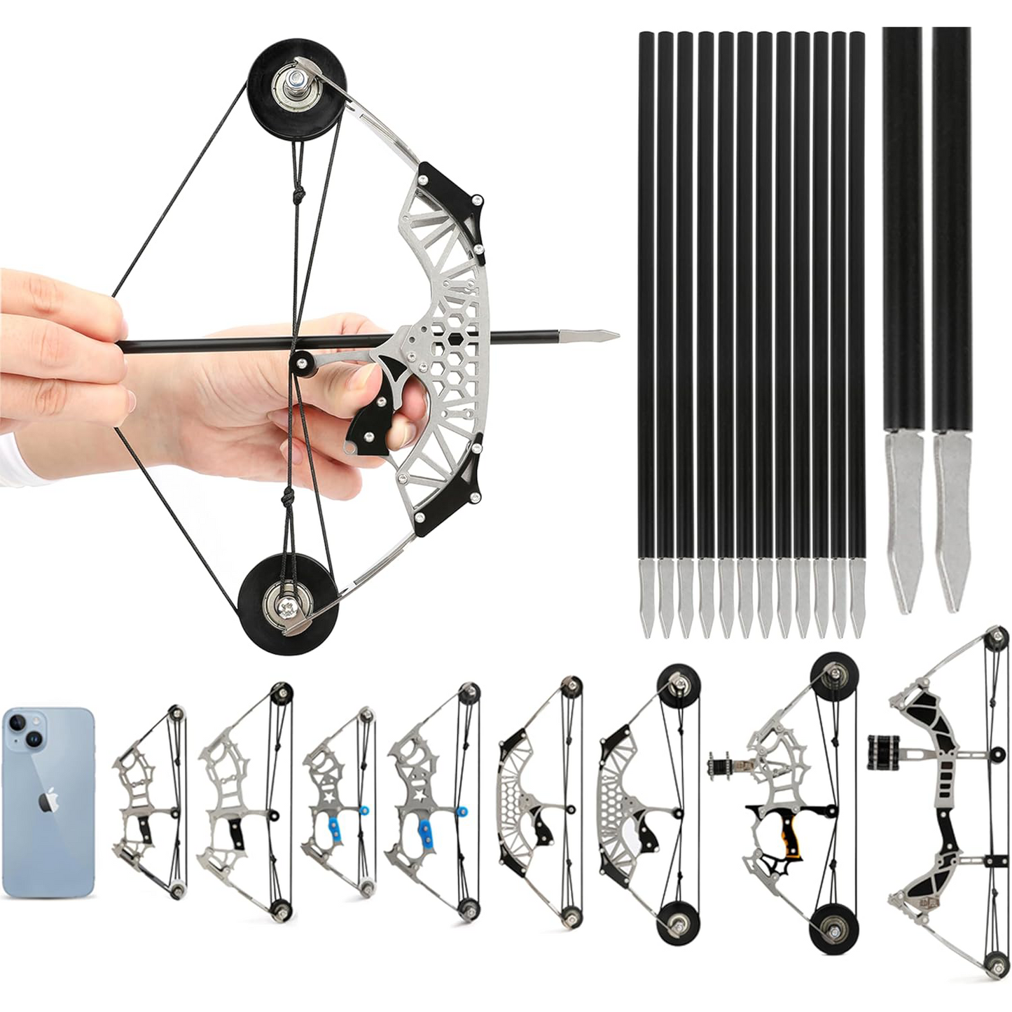 Compound Bow Archery Set – Durable Training Bow for Outdoor Shooting & Hunting