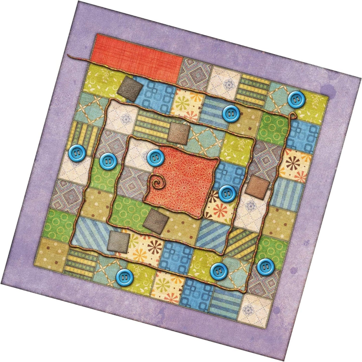 Patchwork Board Game | 2-Player Strategy Puzzle Game | Family Fun