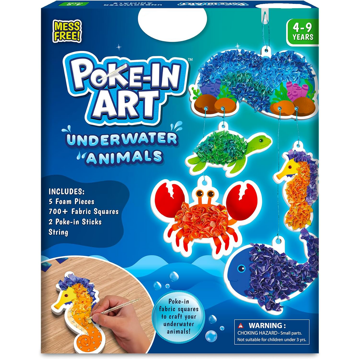 Poke-in Art – Magical Princesses, Mess-Free Creative Fun for Kids