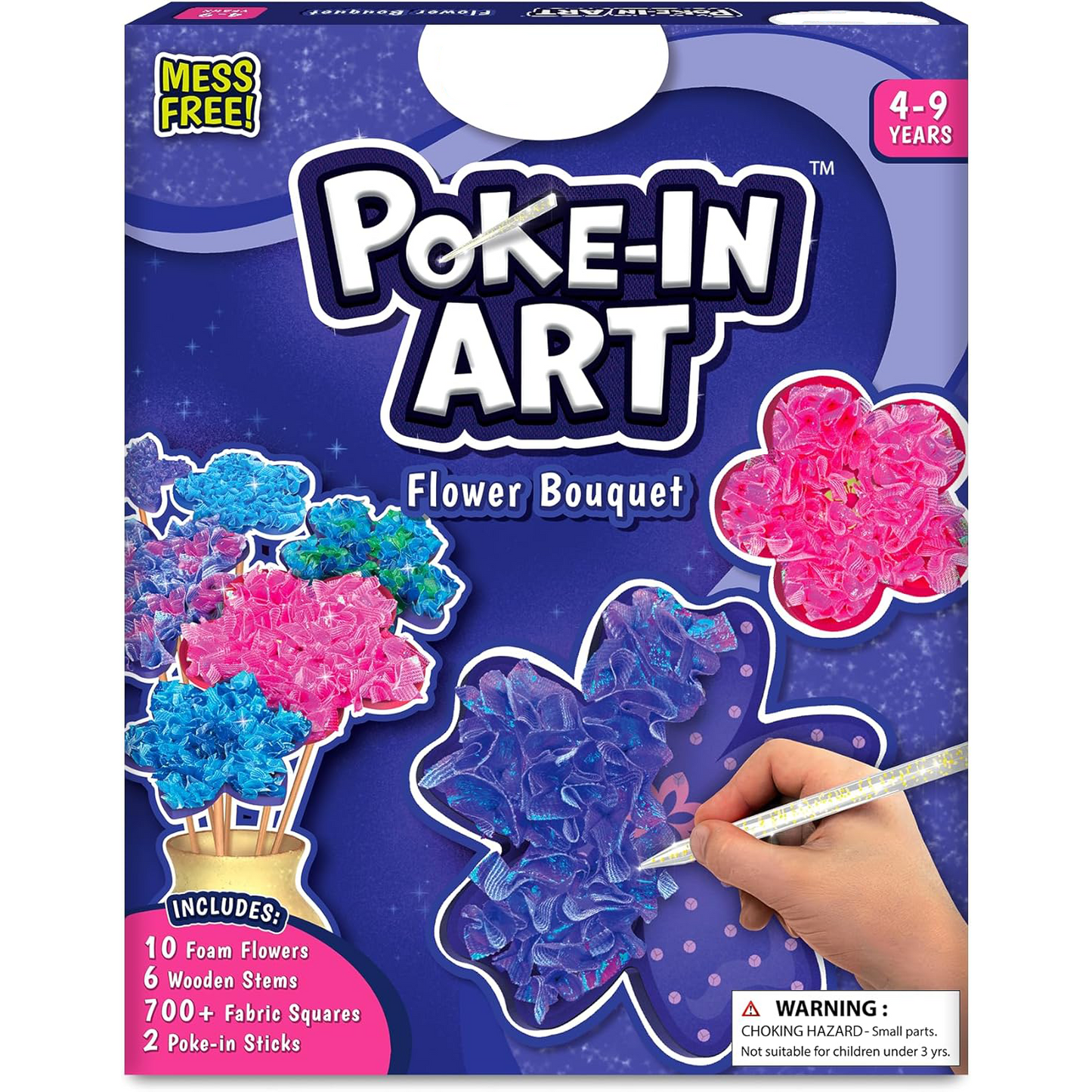 Poke-in Art – Magical Princesses, Mess-Free Creative Fun for Kids