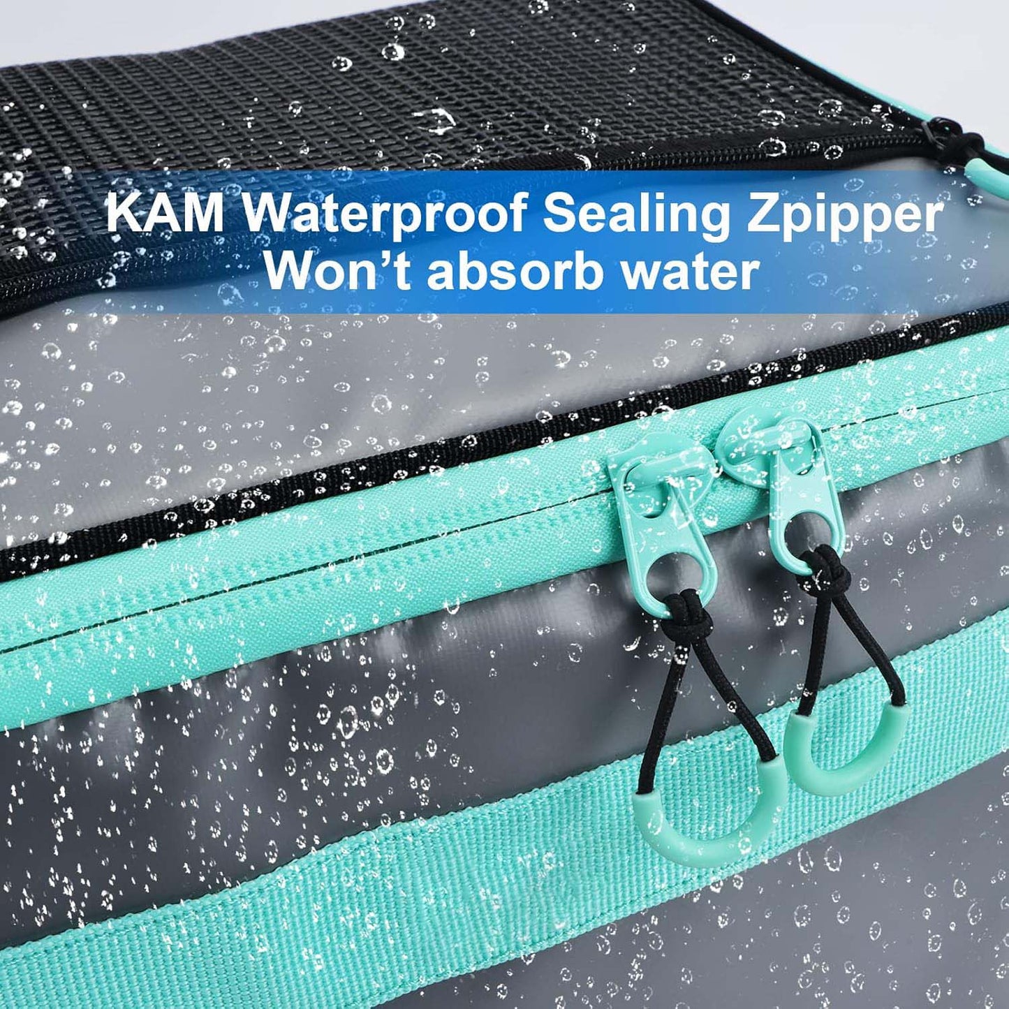 Waterproof Paddleboard Cooler – Durable PVC SUP Cooler Deck Bag with Mesh Top Pocket