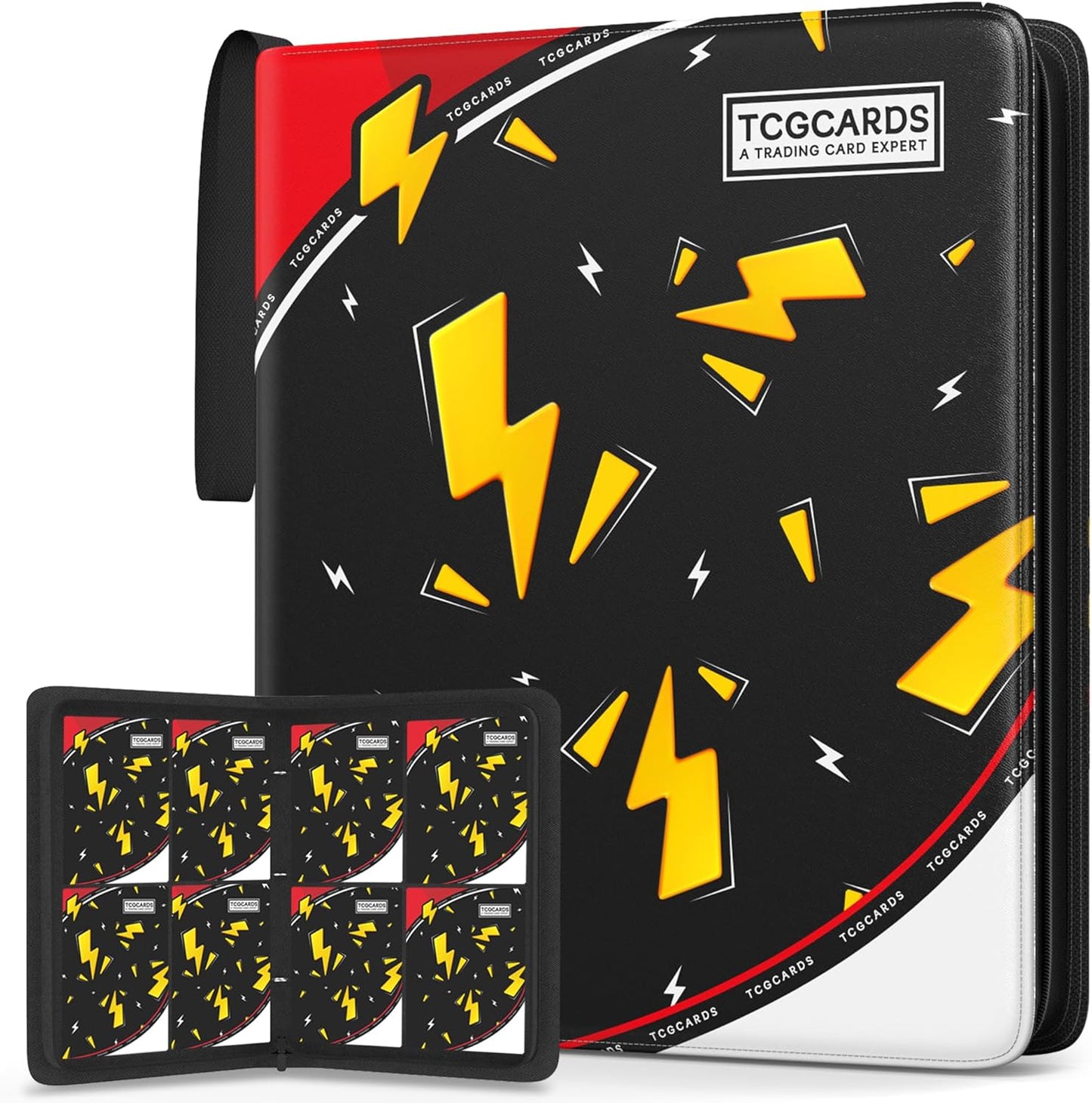 Trading Card Binder – 400 Pocket 4-Pocket Album