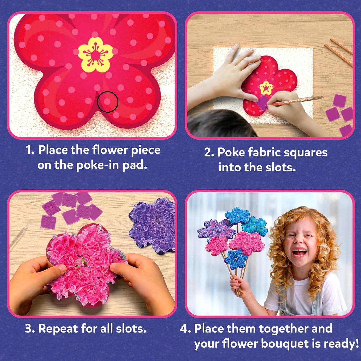 Poke-in Art – Magical Princesses, Mess-Free Creative Fun for Kids