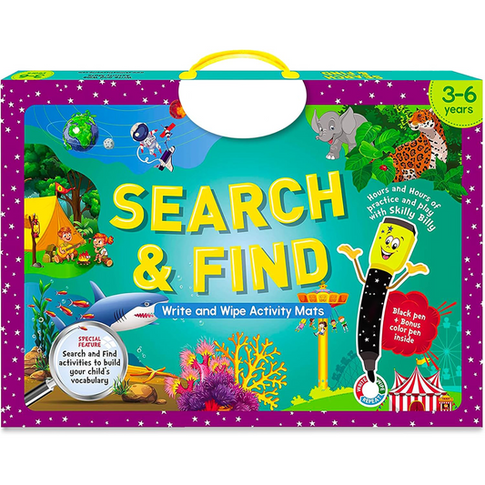 Search & Find Educational Game – Reusable Preschool Learning Activity