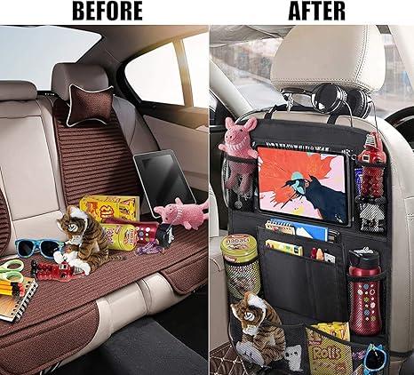 Multi-Functional Car Seat Back Organizer – Large Capacity Hanging Bag | Fits All Vehicles, Durable & Waterproof