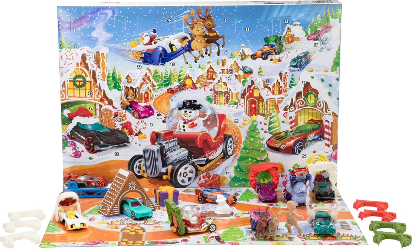2025 Advent Calendar – Toy Car & Playset Countdown with 24 Surprises