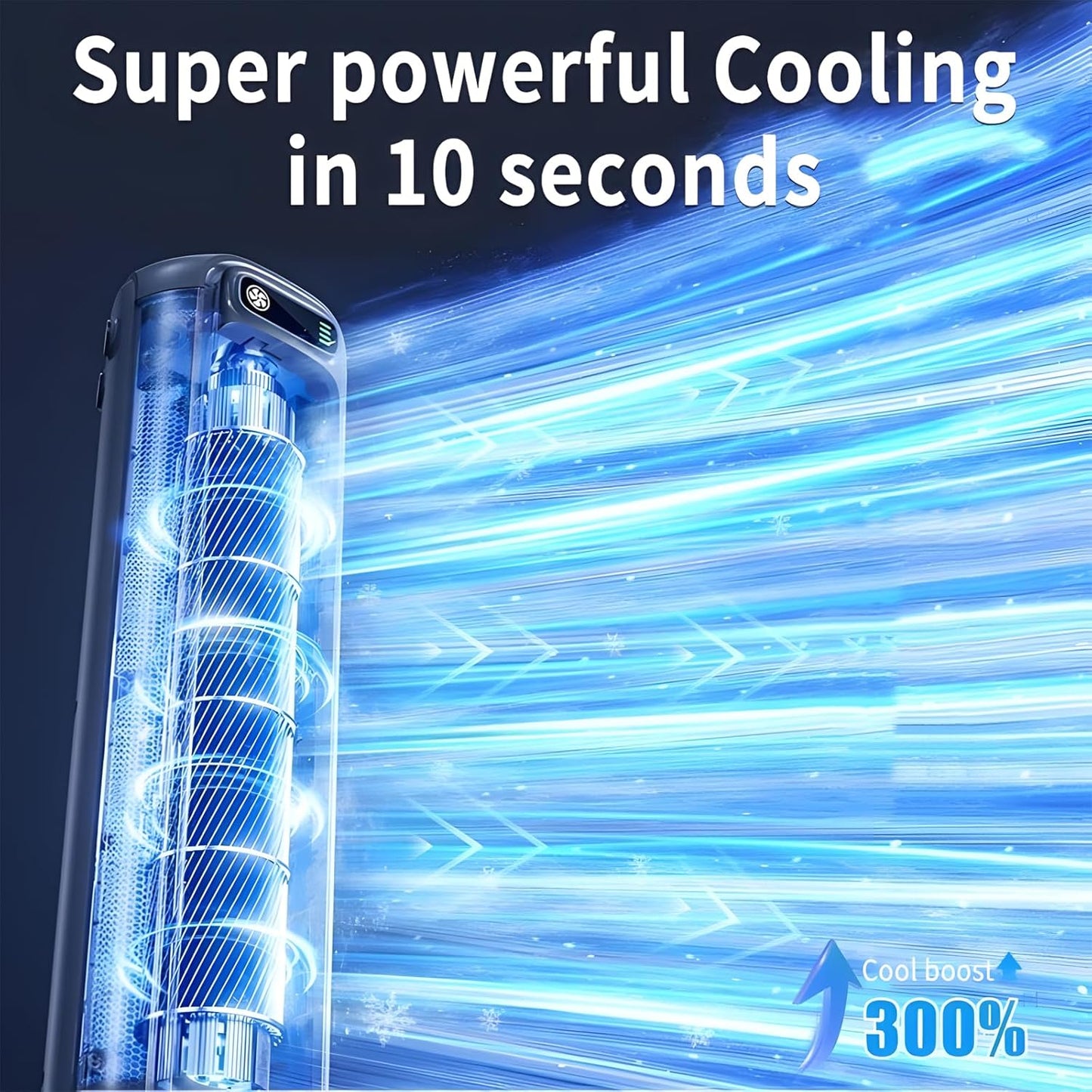 Portable Cooling Ace – Compact USB Rechargeable Air Cooler