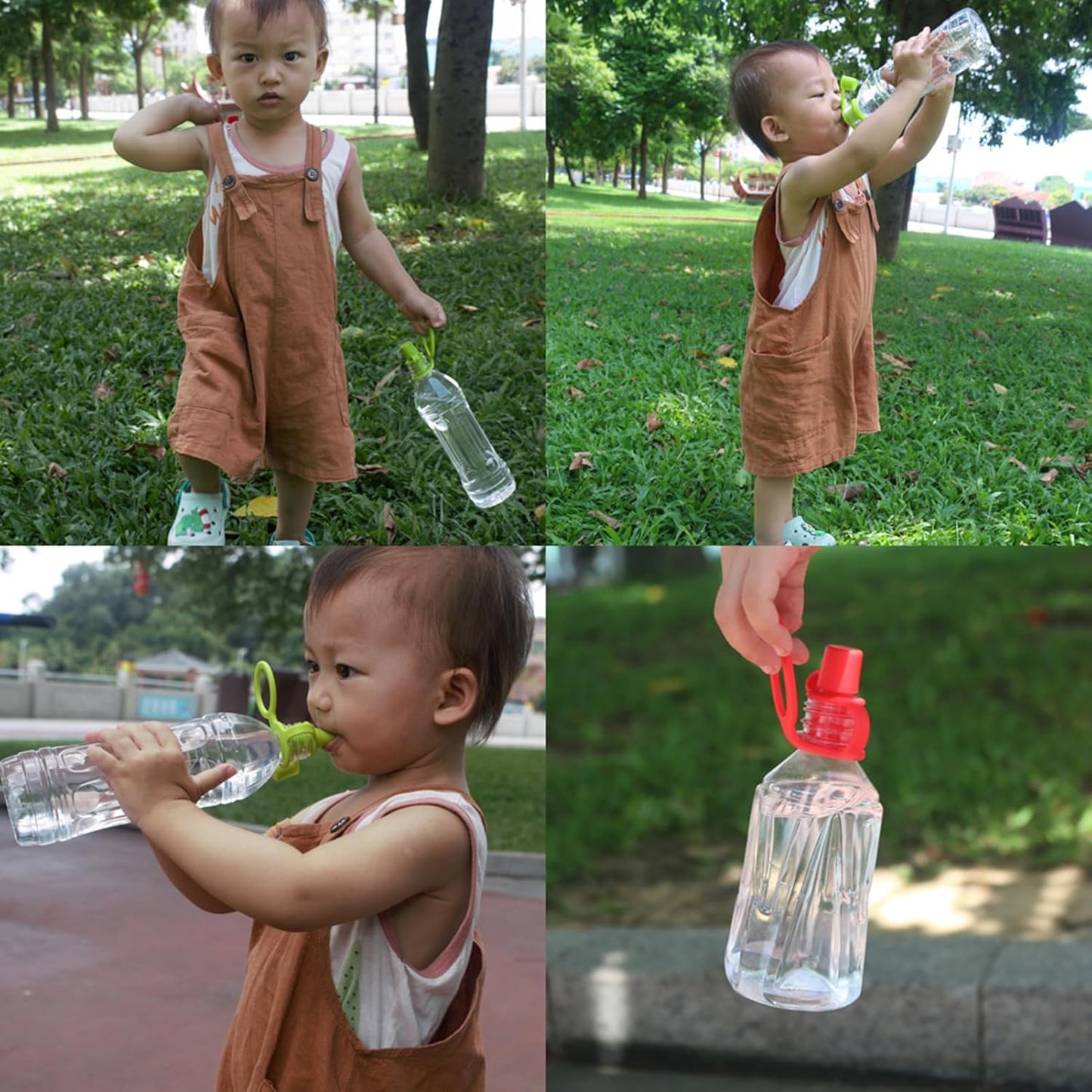 No Spill Silicone Bottle with Top Spout – BPA Free for Kids & Adults