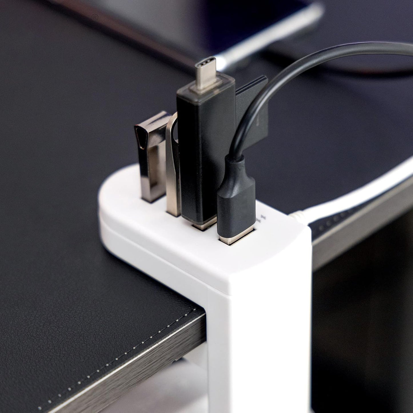 360° Rotating Headphone Stand – Multifunctional Desktop Headphone Hook