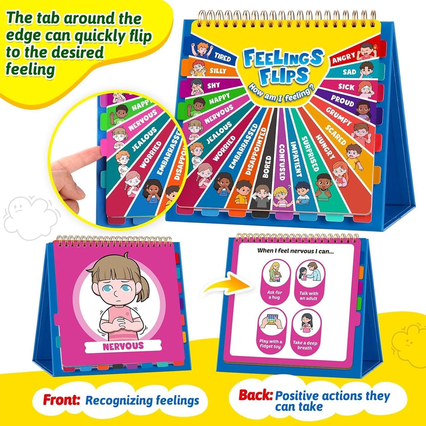 Feelings and Emotions Flipbook – Fun & Educational Emotional Regulation Tool for Kids