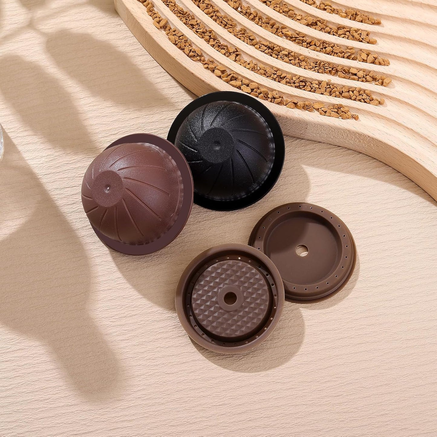 Reusable Coffee Capsule Lid Set – Compatible with Ver-tuo Line Machines