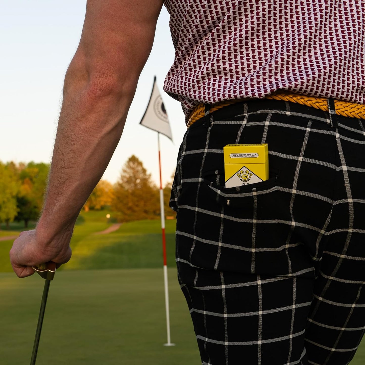 Premium Golf Tee – 83mm Bamboo Tee for Maximum Drive Performance