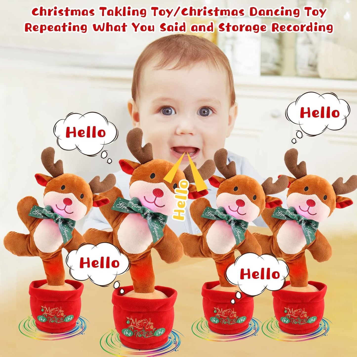 Dancing Giraffe Plush – Sing, Dance, Repeat & Light Up